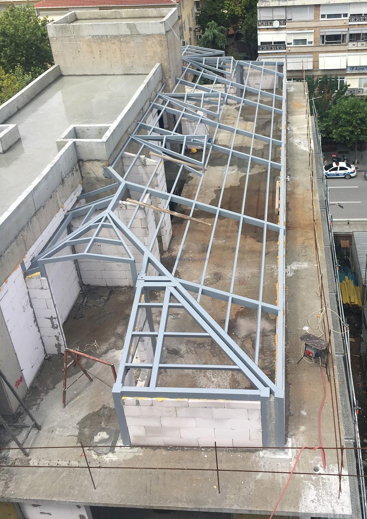 AKİŞ GYO A VE B BLOK ÇELİK İŞLERİ